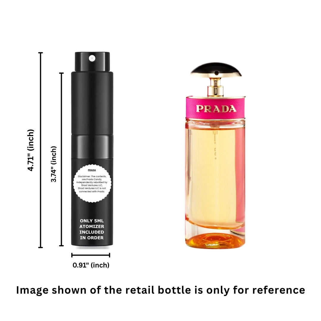 Prada Candy Eau de Parfum Women 5ml / 0.17oz – 100% Original Authentic Decanted Perfume Spray