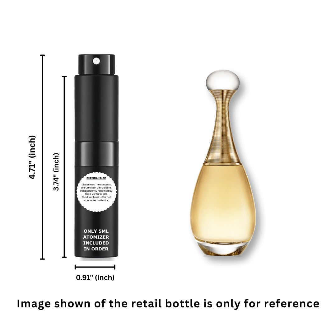 Christian Dior J'adore Perfume for Women - Travel Spray EDP 5ml