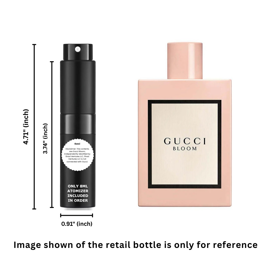 Gucci Bloom Eau de Parfum for Women 8ml / 0.27oz – 100% Original Authentic Decanted Perfume Spray