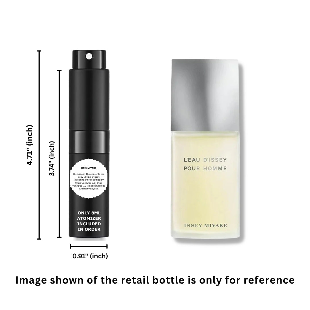 Issey Miyake L’Eau d’Issey Pour Homme Eau de Toilette Men 8ml / 0.27oz | 100% Original Authentic Decanted Perfume Spray