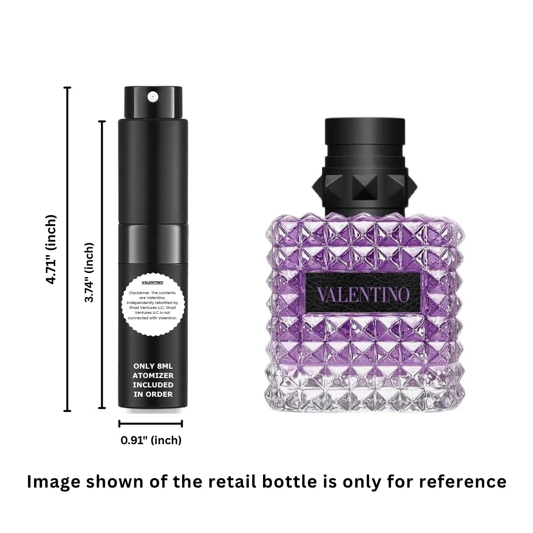 Valentino Donna Born in Roma Purple Melancholia Eau de Parfum Women 8ml / 0.27oz | 100% Original Authentic Decanted Perfume Spray