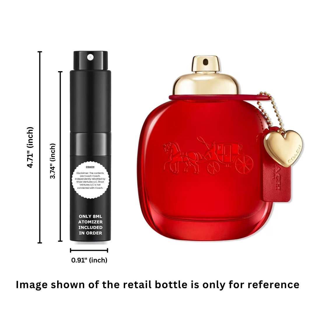 Coach Love Eau de Parfum for Women 8ml / 0.27oz – 100% Original Authentic Decanted Perfume Spray