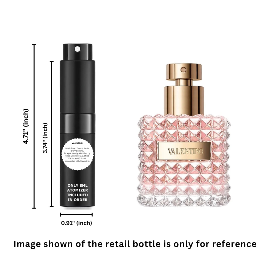 Valentino Donna Eau de Parfum Women 8ml / 0.27oz | 100% Original Authentic Decanted Perfume Spray