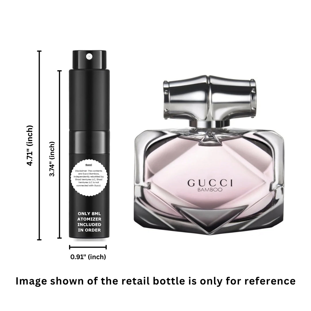 Gucci Bamboo Eau de Parfum for Women 8ml / 0.27oz – 100% Original Authentic Decanted Perfume Spray