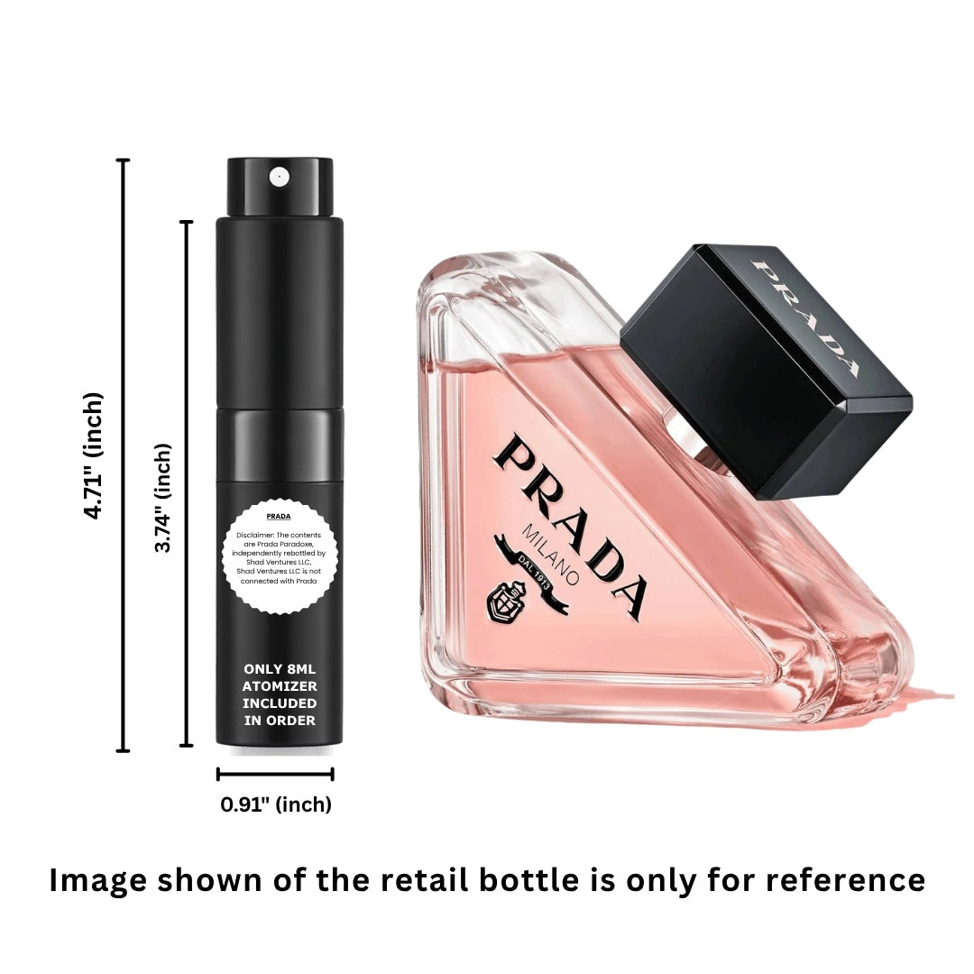 Prada Paradoxe Eau de Parfum Women 8ml / 0.27oz – 100% Original Authentic Decanted Perfume Spray