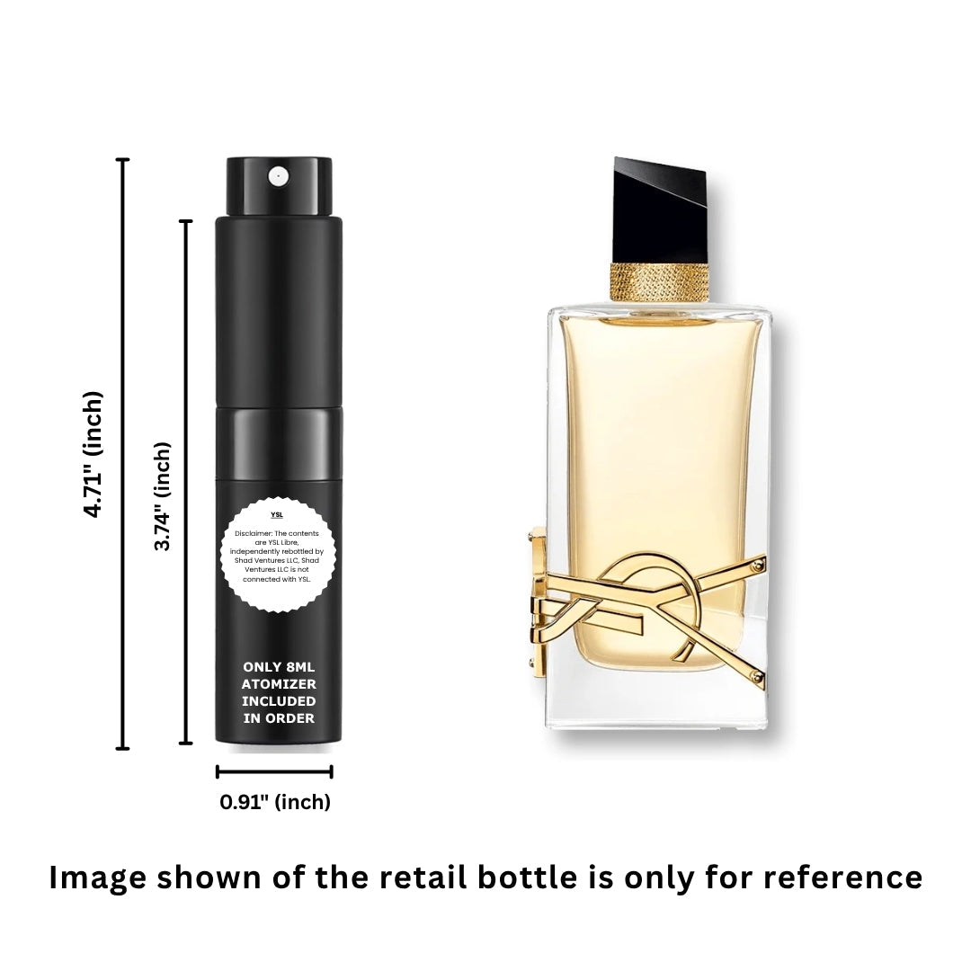 YSL Libre Eau de Parfum for Women 8ml / 0.27oz – 100% Original Authentic Decanted Perfume Spray