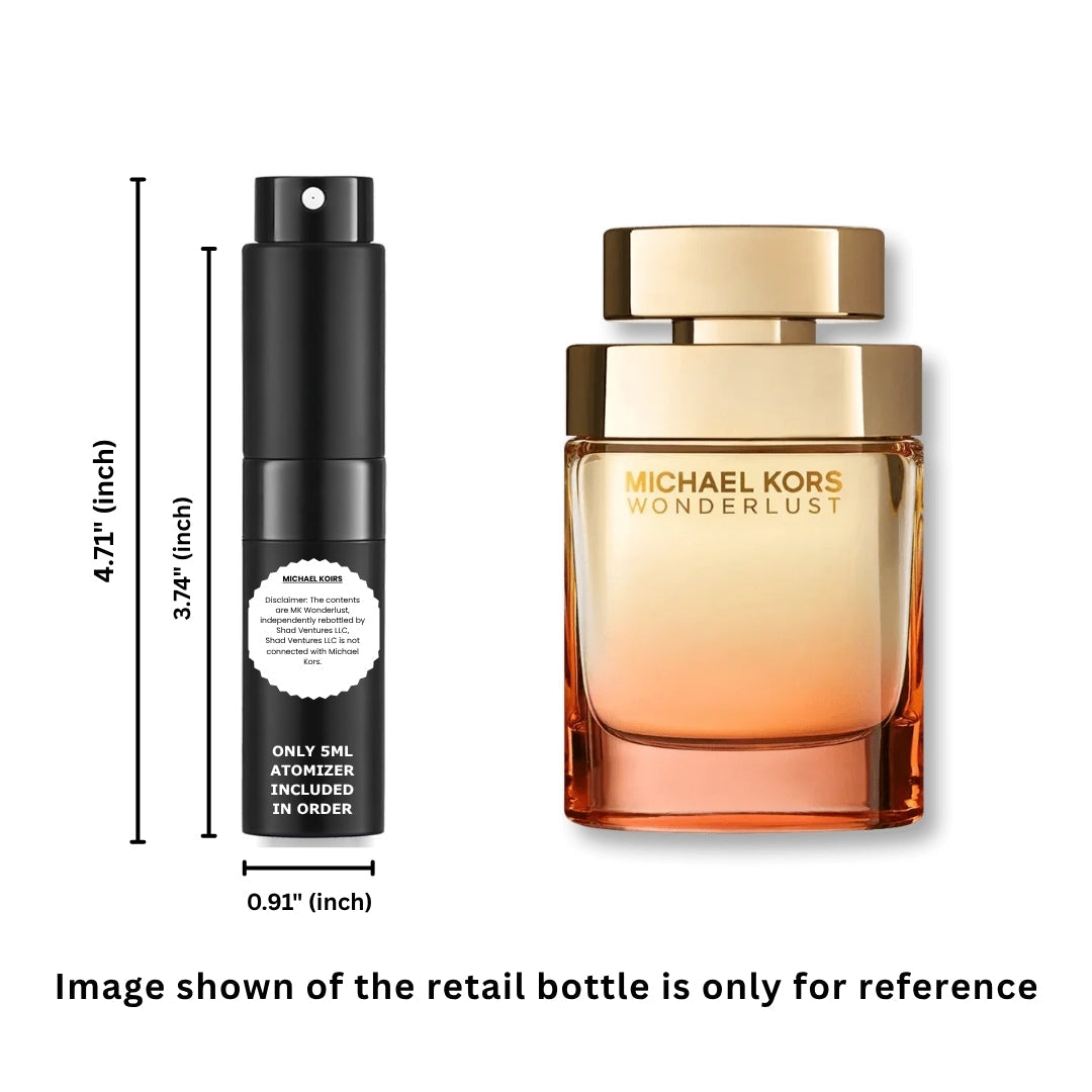 Michael Kors Wonderlust Eau de Parfum Women 5ml / 0.17oz | 100% Original Authentic Decanted Perfume Spray