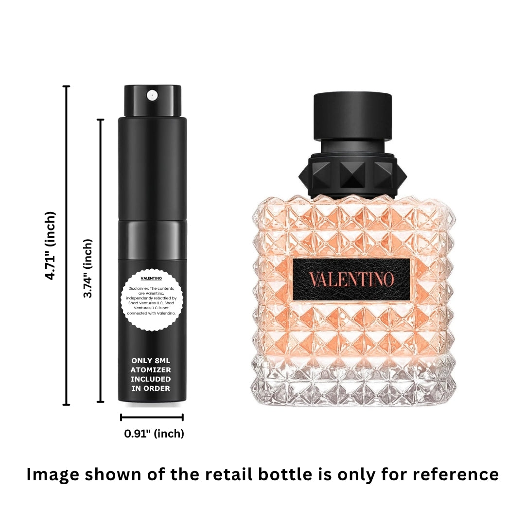 Valentino Donna Born in Roma Coral Fantasy Eau de Parfum for Women 8ml / 0.27oz – 100% Original Authentic Decanted Perfume Spray